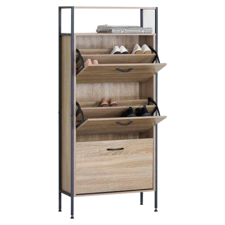 Pantofar, 3 rânduri, stejar, TREDIS [2]