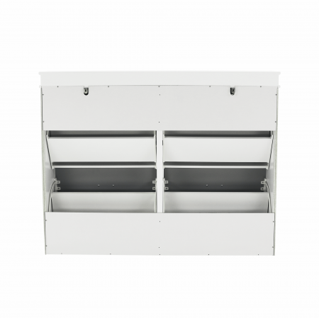 Pantofar, 4 compartimente, gri/alb, SEBER TYP 5 [4]