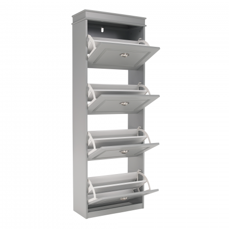 Pantofar, 4 compartimente, gri, SEBER TYP 3 [6]