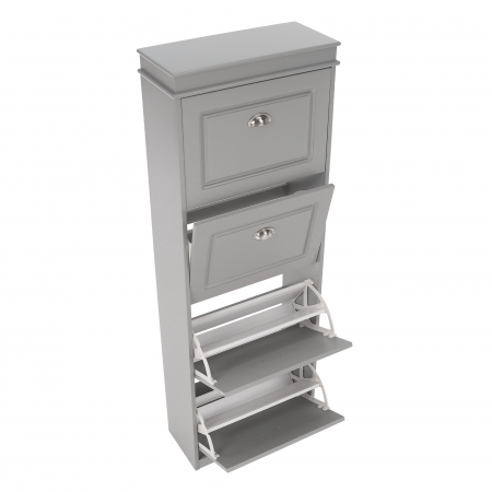 Pantofar, 4 compartimente, gri, SEBER TYP 3 [5]