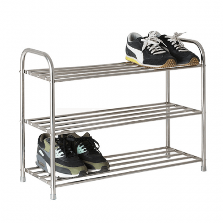 Mobilier Hol/Cuiere - Pantofar cu 3-rânduri, oţel inoxidabil, NILS