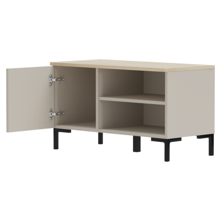 Pantofar, gri-maroniu Taupe/stejar silverjack, DOMCA 1D [2]