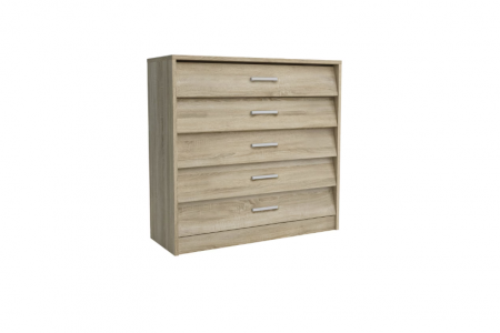 Pantofare Hol - Pantofar hol, cu 5 usi rabatabile, 5 rafturi, 90x87x33 cm, stejar sonoma