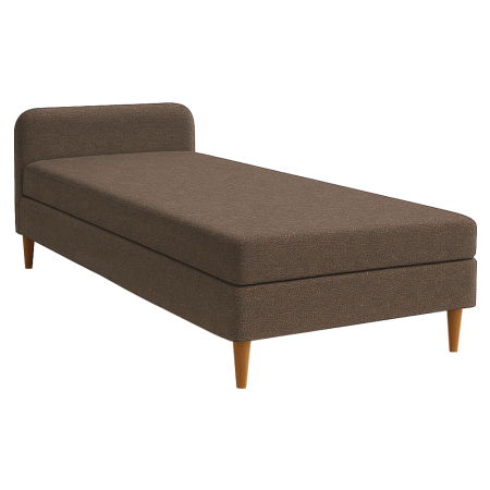 Toate Produsele - Pat, 110x200, spumă, maro, BRUNY