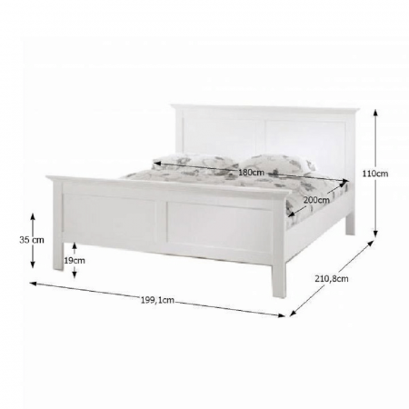 Pat, alb, 180x200, PARIS 76703 [2]