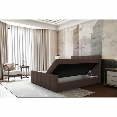 Pat boxspring, 160x200, maro, STAR [2]