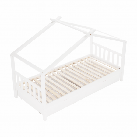 Pat cu 2 recipiente, alb, ELISIA [13]