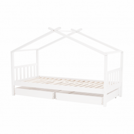 Pat cu 2 recipiente, alb, ELISIA [17]