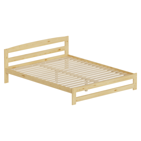 Pat cu somieră, natural, 160x200, AZRA [3]