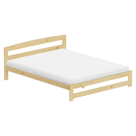 Pat cu somieră, natural, 160x200, AZRA [2]