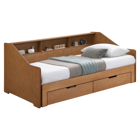 Toate Produsele - Pat extensibil, stejar, MONETA
