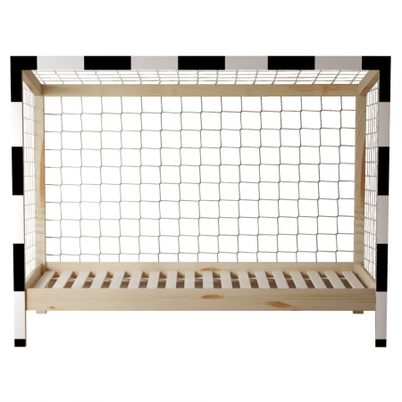 Pat Montessori, natural/alb/negru, 90x200, FUTAL [3]