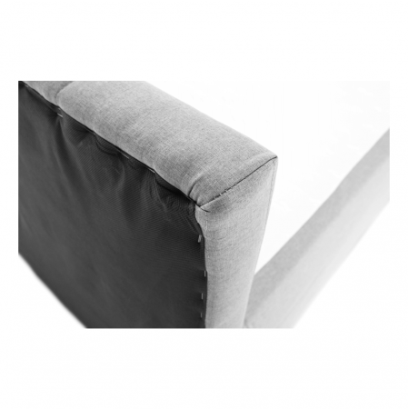 Pat tip BOXSPRING 140x200, gri deschis, FERATA KOMFORT [2]