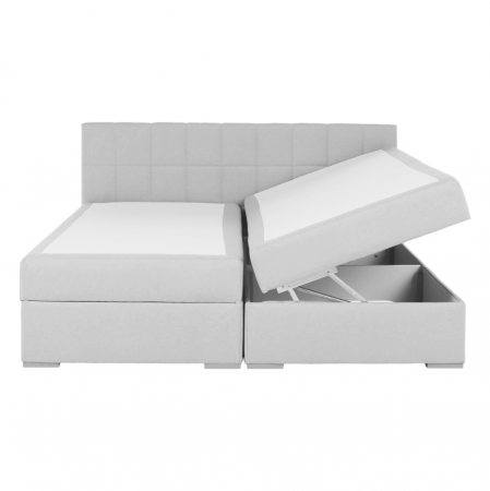 Pat tip BOXSPRING 180x200, gri deschis, FERATA KOMFORT [23]