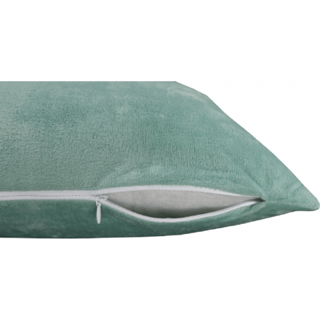 Pernă, material textil de catifea mentă, 60x60, OLAJA TIPUL 10 [3]