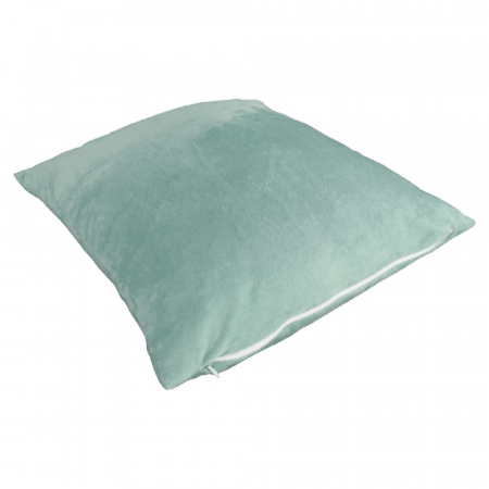 Pernă, material textil de catifea mentă, 60x60, OLAJA TIPUL 10 [6]