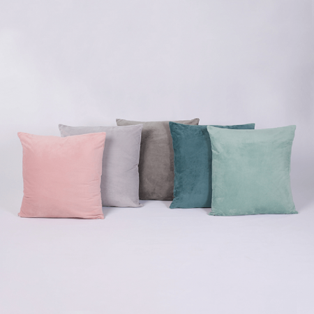 Pernă, material textil de catifea mentă, 60x60, OLAJA TIPUL 10 [8]