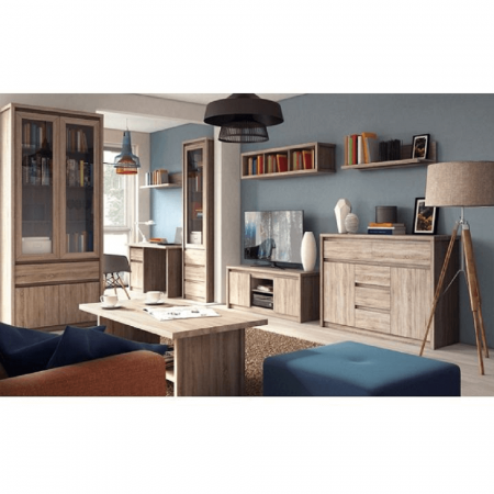 Poliţă TYP 20, PAL melaminat, stejar sonoma, NORTY [1]