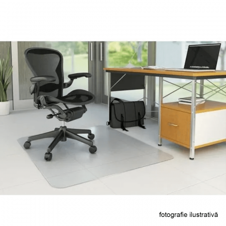 Protecţie podea sub scaun, transparentă, 140x100 cm, 0, 5 mm, ELLIE NEW TYP 3 [1]