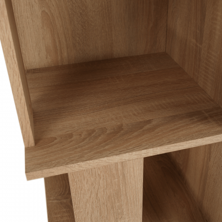 Raft de colţ, stejar sonoma, KORIND [7]