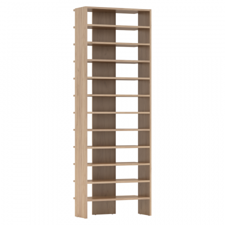 Raft înalt/pantofar, stejar artizanal, OSKI [1]