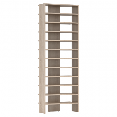 Raft înalt/pantofar, stejar sonoma, OSKI [1]