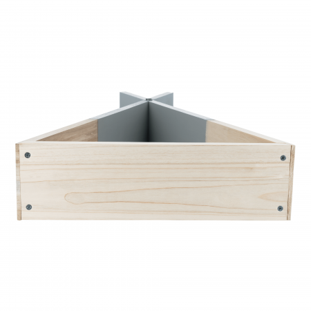 Raft pentru copii, gri / natural, JOLI [7]
