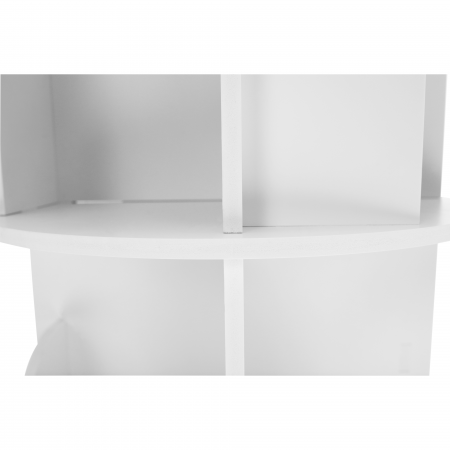 Raft pivotant, 5 poliţe, alb, ERION TIP 2 +cadou [2]