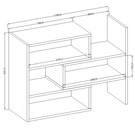 Raft, stejar artizan, KLOE III [1]