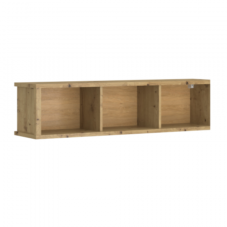 Rafturi/ etajere carti - Raft suspendat 125, stejar Artisan, AIRON