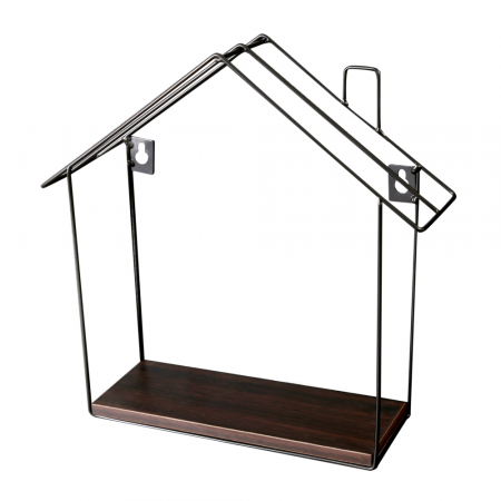 Raft suspendat, nuc / negru, KASITA [1]
