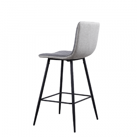 Scaun bar, gri deschis / gri / negru, TORANA [1]