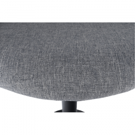 Scaun bar, material textil gri/negru, TERKAN [9]