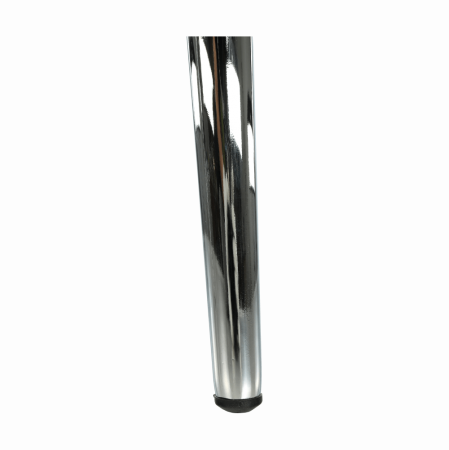 Scaun bucătărie, piele ecologică albastru petrol/crom, OLIVA NEW [9]