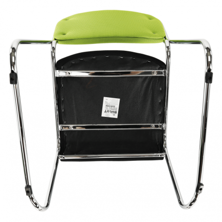 Scaun conferinţă, verde/plasă neagră, BULUT [5]