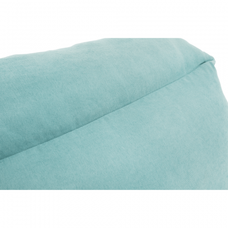 Scaun cu suport pt. picioare, mentol / natural, ZANDER [2]