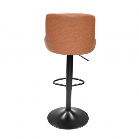 Scaun de bar, coniac/negru, TERKAN NEW [2]