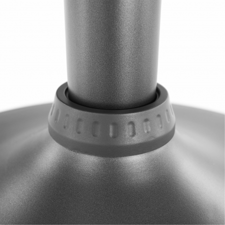 Scaun de bar, gri / negru, LAHELA [2]