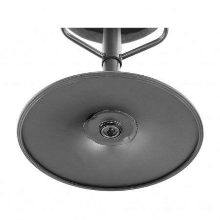Scaun de bar, gri / negru, LAHELA [4]
