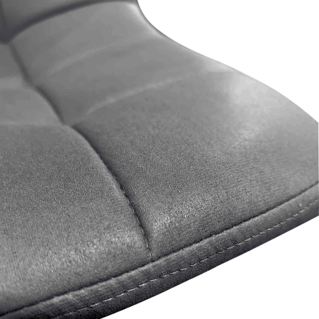 Scaun de bar, gri/negru, LAHELA NEW [3]