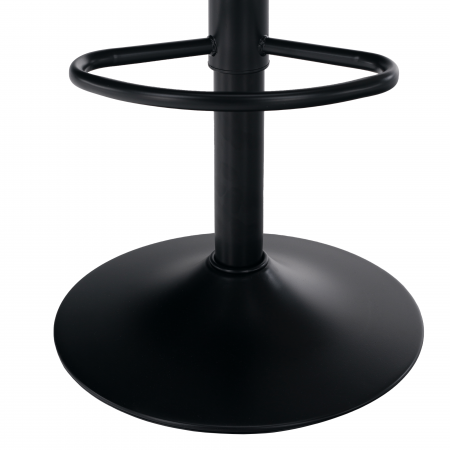 Scaun de bar, material textil maro cu efect de piele întoarsă, LORASA NEW [7]