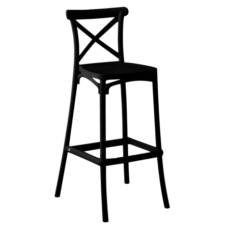 Scaun de bar, negru, SAVITA TYP 2 [0]