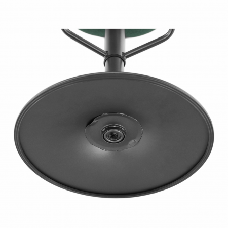 Scaun de bar, verde / negru, LAHELA [7]