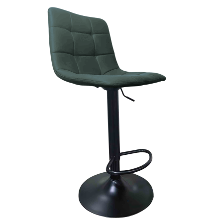 Scaune bucatarie - Scaun de bar, verde/negru, LAHELA NEW