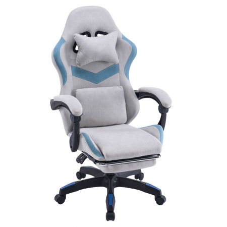 Scaun de birou/gaming, gri/albastru, ZODIA [2]