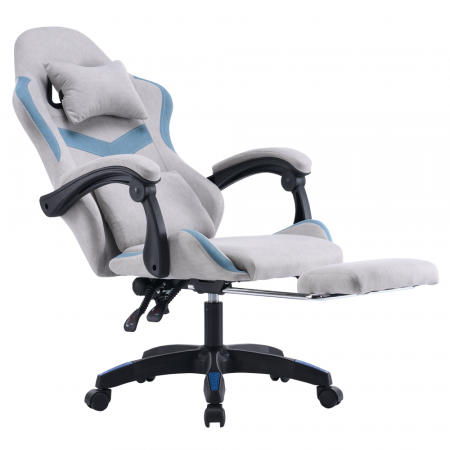 Scaun de birou/gaming, gri/albastru, ZODIA [7]