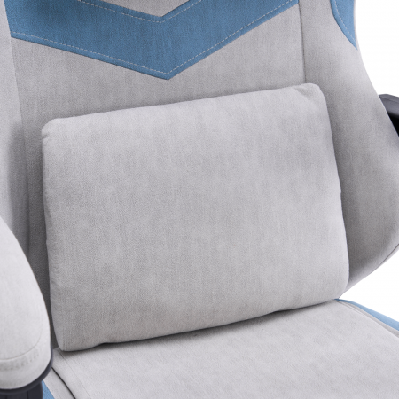 Scaun de birou/gaming, gri/albastru, ZODIA [13]