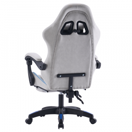 Scaun de birou/gaming, gri/albastru, ZODIA [6]