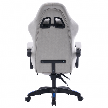Scaun de birou/gaming, gri/albastru, ZODIA [5]