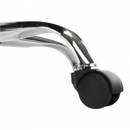 Scaun de birou, gri/crom, EDIZ [3]